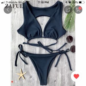 ZAFUL Navy Bikini